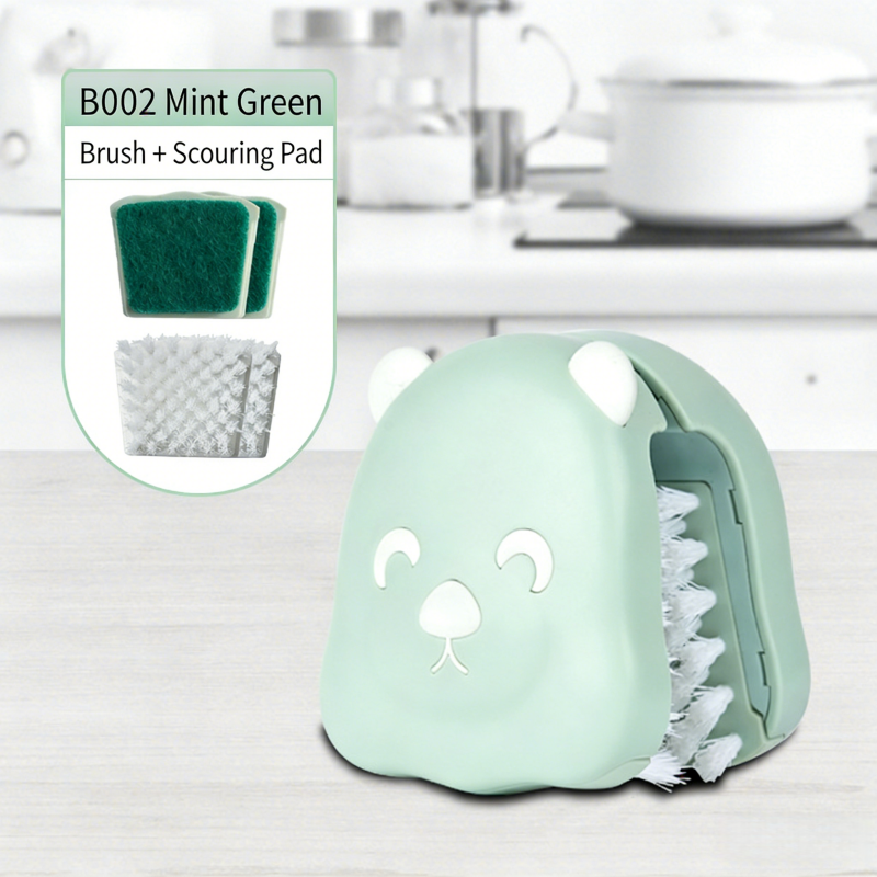 Verde con testina a 2 tipi