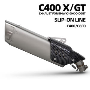 Kit de escape para motocicleta, silenciador de tubo medio para BMW C600 <span class=keywords><strong>SPORT</strong></span> C650GT 2010-2015 <span class=keywords><strong>C400X</strong></span> C400GT 2018-2020 - Product Image 6