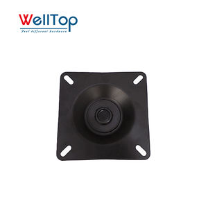 WELLTOP Nouveautés Accessoires de Meubles Quincaillerie Plaques Pivotantes de Chaise en Métal Pivot de Retour Automatique à <span class=keywords><strong>360</strong></span> Degrés avec <span class=keywords><strong>Plateau</strong></span> - Product Image 5