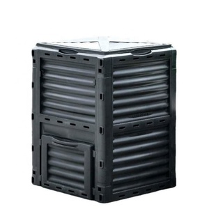<span class=keywords><strong>Composteur</strong></span> extérieur grand format <span class=keywords><strong>300L</strong></span> avec aérateurs, durable, facile à assembler, en <span class=keywords><strong>plastique</strong></span> recyclé pour déchets organiques, nouveauté pour les fermes - Product Image 1