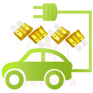 Fusible de Cuchilla para Automóvil, Tipo Mini, Bajo Voltaje, Bajo Perfil, 1-40A, 32V-80V, Estándar Original, ATM ATY ATC ATO <span class=keywords><strong>ATN</strong></span> - Product Image 3