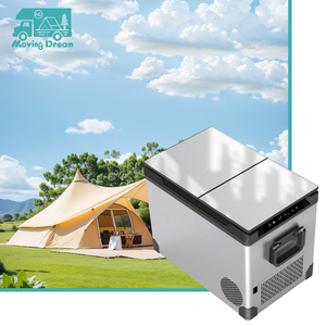JDA RV Accesorio 35L/45L/55L Refrigerador <span class=keywords><strong>de</strong></span> coche 12V/24V 110V/220V Compresor portátil Nevera Compresor <span class=keywords><strong>de</strong></span> dos <span class=keywords><strong>zonas</strong></span> Congelador <span class=keywords><strong>de</strong></span> refrigeración - Product Image 4