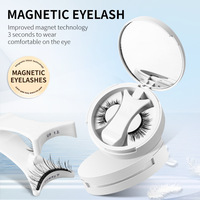 Kit de cils magnétiques pas besoin de colle facile à porter Cils magnétiques quantiques Aimant Faux cils avec applicateur