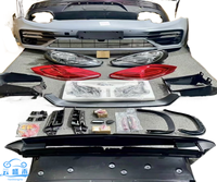 Convient pour Panamera Old Style Upgraded New Style Body Kit Pare-chocs avant arrière Led Phares LED Taillight Auto Car Parts