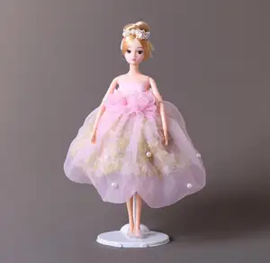 मूवेबल जॉइंट्स ड्रेस फैशन डॉल्स 15 साल की लड़कियों के लिए 11 इंच उपहार