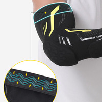 Vente en gros Coude de tennis Coude de compression rembourré pour hommes Sport Fitness Nid d'abeille Coudière