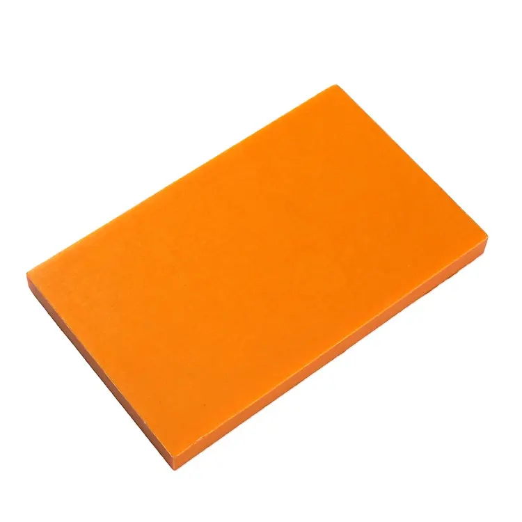 Tablero de resina fenólica de baquelita aislante de baquelita laminado fenólico rojo naranja