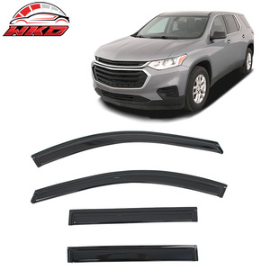 Déflecteurs de vitres pour Chevrolet Traverse 18-23, pare-pluie et pare-soleil, à coller - Product Image 1