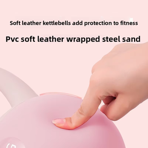 Kettlebell ergonomique rose souple lesté, outil de mobilité sécurisé pour le bureau, équipement de micro-entraînement anti-stress pour femmes, matériel de yoga - Product Image 2