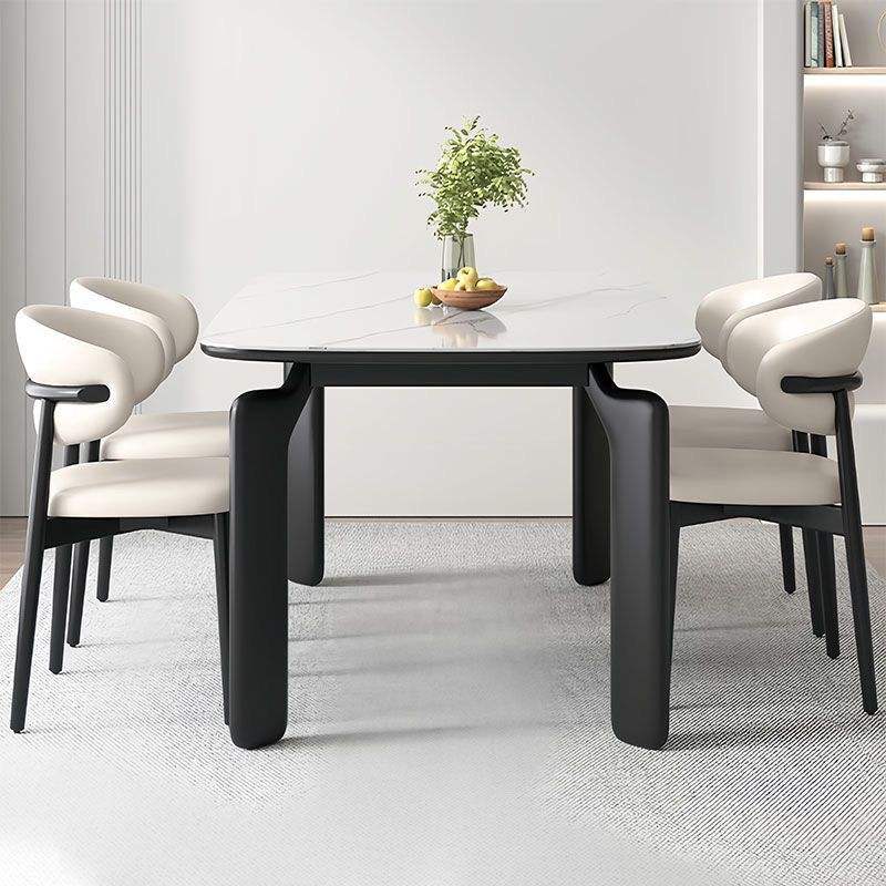Single table [Thickened 27mm stone slab half-support]