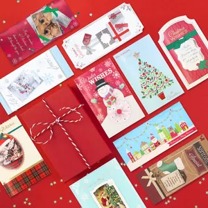 Cartão de visita personalizado, atacado personalizado cor completa impressão design personalizado cartão de visita natal aniversário