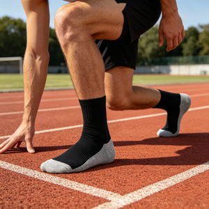 Custom OEM&ODM Performance Running <b>Socks</b> Manufacturer Cotton Blend Breathable <b>Moisture</b> Wicking Low Cut Sport <b>Socks</b> - Product Image 3