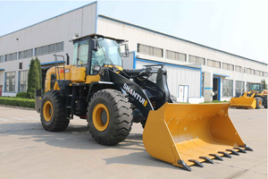 Chargeur sur pneus hydraulique de haute qualité 5 tonnes L56-B5 avec bon moteur Chargeur sur pneus Shantui L56-B5 - Product Image 3