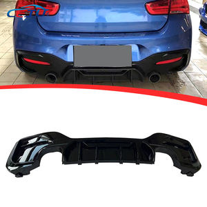 Difusor de labio de parachoques trasero de coche estilo MP ABS negro brillante para <span class=keywords><strong>BMW</strong></span> <span class=keywords><strong>1</strong></span> serie F20 F21 LCI <span class=keywords><strong>M</strong></span> <span class=keywords><strong>Sport</strong></span> <span class=keywords><strong>118i</strong></span> 120i 125i 135i 140i 2015-2018 - Product Image 1