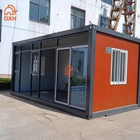 Maison préfabriquée modulaire détachable en conteneur pour jardin, maison, hôtel, bureau, salle de jeux, appartement, dortoir, école, salle de classe