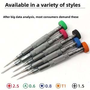 Chave de Fenda 821 de Alta Precisão Multifuncional para Desmontagem de Celulares <span class=keywords><strong>Apple</strong></span> e Android em Alumínio - Product Image 4