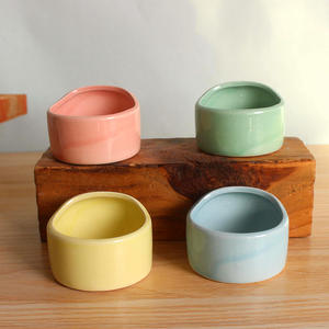 Commercio all'ingrosso in ceramica gatto gattino criceto ciotola piccola ciotola per animali domestici per uso interno - Product Image 1