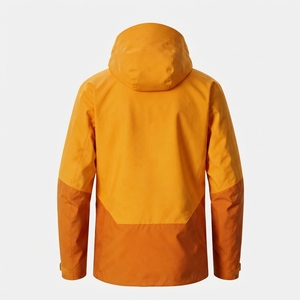 <strong>Thin</strong> <strong>Waterproof</strong> Color Block Hooded <strong>Jacket</strong> with Detachable Removable Liner Outdoor Hiking Custom OEM Factory Direct Multi Color - Product Image 2