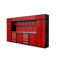 Armoire d'atelier armoire à outils organisateur postes de travail en métal GarageBanc de travail réglable atelier ordinateur réparation garageWorkbench