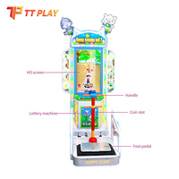 Máquina Arcade de Monedas Happy Jumping 2, Videojuego Interactivo de Saltos para Niños, para Centros de Juego y Parques de Diversiones