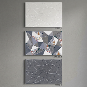 Carreaux muraux rectifiés en céramique numérique émaillée 300x450mm, design brique réfractaire pour murs intérieurs et extérieurs - Product Image 2