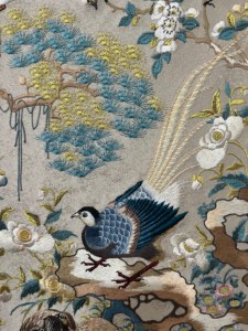 Cuadros y Arte Mural SUNGPU, Bordado Texturizado de Lujo, Diseño Floral de Cien Pájaros en un Árbol, Cuadros Decorativos - Product Image 5