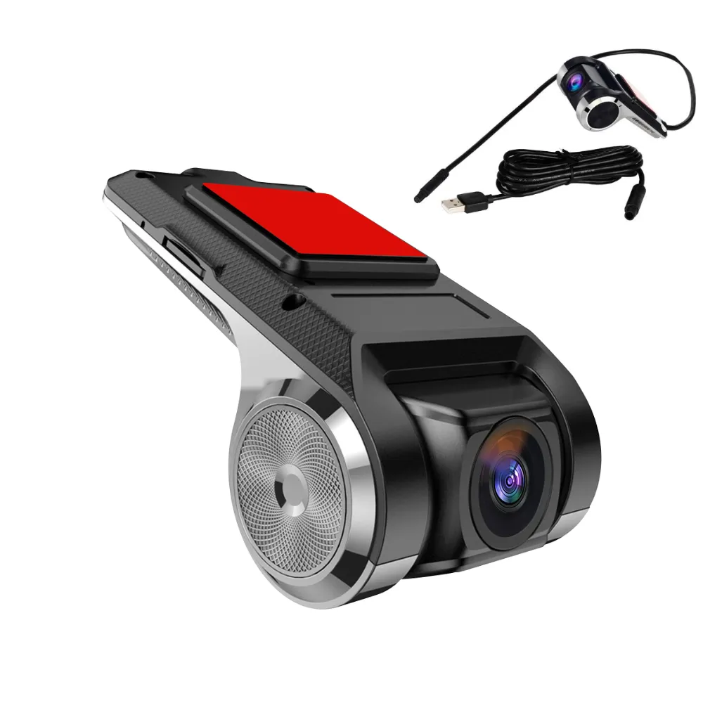 공장 직접 공급 루프 기록 후면 카메라 울트라 클리어 1080p 백미러 USB Dashcam 대시 캠