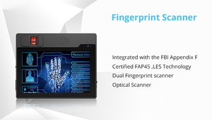 Android xách tay đa phương thức sinh trắc học cầm tay Tablet với NFC và thẻ <span class=keywords><strong>Sim</strong></span> telocom cho sân bay kiểm tra - Product Image 6