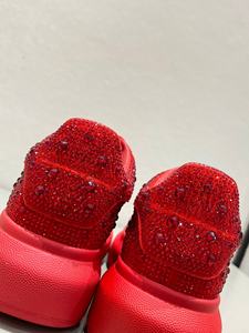 Luxurious new model, high-quality red diamond, casual, thick-soled, sporty, fashionable women's shoes durable and wear-resistant - Product Image 2
