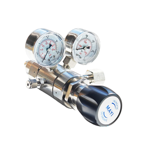Regolatore di pressione da laboratorio in acciaio inossidabile a doppio stadio di elevata purezza fornito in fabbrica ossigeno <span class=keywords><strong>Gas</strong></span> per Argon a propano di elio - Product Image 5