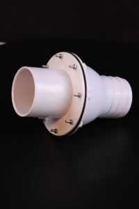 Vanne anti-retour à bloc de galets en PVC transparent pour systèmes de filtration de pompes à chaleur de <span class=keywords><strong>piscine</strong></span>, applications hydrauliques, température normale - Product Image 3