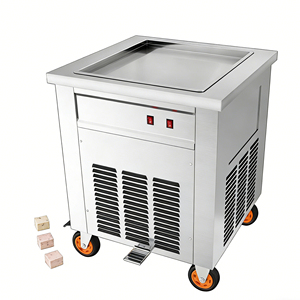 Máquina de Helados en Rollo, Mini, de Mostrador, para Cafetería o Bar, Tamaño Compacto, Bajo Consumo de Energía, Interfaz Fácil de Usar - Product Image 1