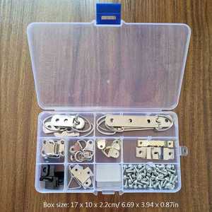 Colgador de pintura, tipos surtidos, 96 unids/set, marco de fotos, ganchos colgantes con Kit de tornillos para oficina y hogar - Product Image 6