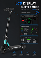 Trottinette Électrique Pliable 7 Pouces pour Trajet Quotidien, 3 Vitesses, Étanche, Vitesse Maximale 19 KM/H, Électronique - Offre Spéciale