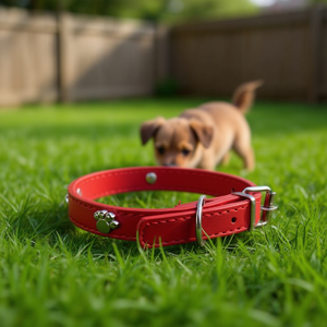 Collare Monocromatico con Impronta di Piede per Animali Domestici, Design Elegante e Unico - Product Image 2