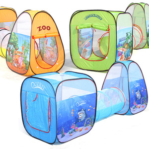 Chất Lượng Cao Sân Chơi Ngoài Trời Nhà Lớn Pop Up Lều Trẻ Em Trong Nhà Chơi Lều Với Đường Hầm Bóng Pit - Product Image 6