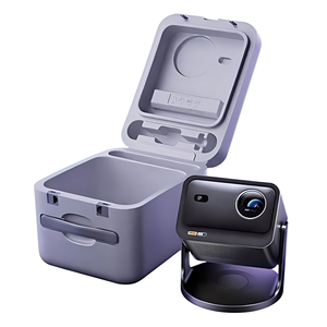 Proyector Láser Tricromático <span class=keywords><strong>Hisense</strong></span> C3S 4K Ultra HD con Zoom Óptico, 2400 Lúmenes, para Altavoz, Android, WIFI, Cine en Casa Portátil - Product Image 1