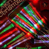 Jouet en plastique fluorescent coloré, cadeaux pour fête d'anniversaire d'enfants, accessoires de lumière nocturne, décorations pour spectacles, festivals, mariages L6905