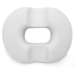 Cojín de espuma viscoelástica para coxis con forma de donut, almohada ortopédica médica con orificio, cojines de felpa personalizables con forma de donut - Product Image 5