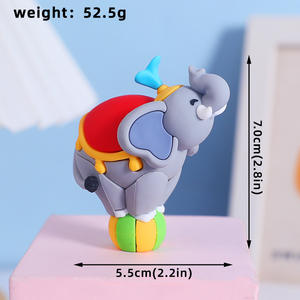 Adornos de muñeca de goma suave <span class=keywords><strong>para</strong></span> decorar Pasteles de <span class=keywords><strong>cumpleaños</strong></span> <span class=keywords><strong>para</strong></span> niños - Product Image 5