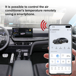 OVIスマートフォンアプリGPS/GSMリモートスタートストップエンジンキットOEMキーリテンション用トヨタプラドランドクルーザーリモコン気候制御 - Product Image 3