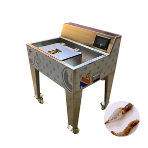 Machine de découpe de crevettes intelligente automatique petite viande d'épluchage de dos de crevettes et processeur d'ouverture arrière - Product Image 1