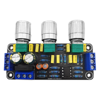 Penguat Audio Equalizer DIY HIFI NE5532 Papan Preamplifier Kontrol Nada Treble Bass Preamplifier Preamp Kontrol Nada Pre Amplifier