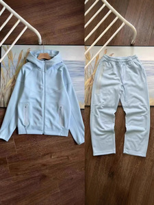 Conjunto Deportivo de Dos Piezas, Cortavientos, Transpirable, Tallas Grandes, Informal, de Forro Polar para Otoño, Color, Talla y Logotipo Personalizables, Pedidos al Por Mayor OEM/ODM - Product Image 4