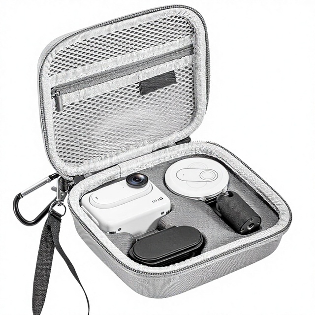 STARTRC Insta360 GO 3S/3 Action Camera Protective Mini Carrying Case Storage Bag Grey