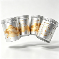 Boîte en aluminium scellée, certifiée alimentaire, pour café en grains, thé en vrac, poudre médicale, 50ml, 100ml, 200ml, 300ml, 500ml