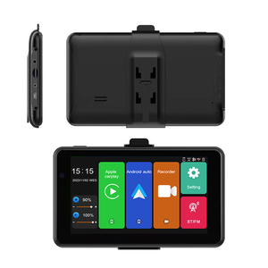 7インチHD1080ポータブルワイヤレスCarPlay AndroidタブレットミラーリンクGPSナビゲーションラジオBT Wifiカーステレオマルチメディアシステム - Product Image 1