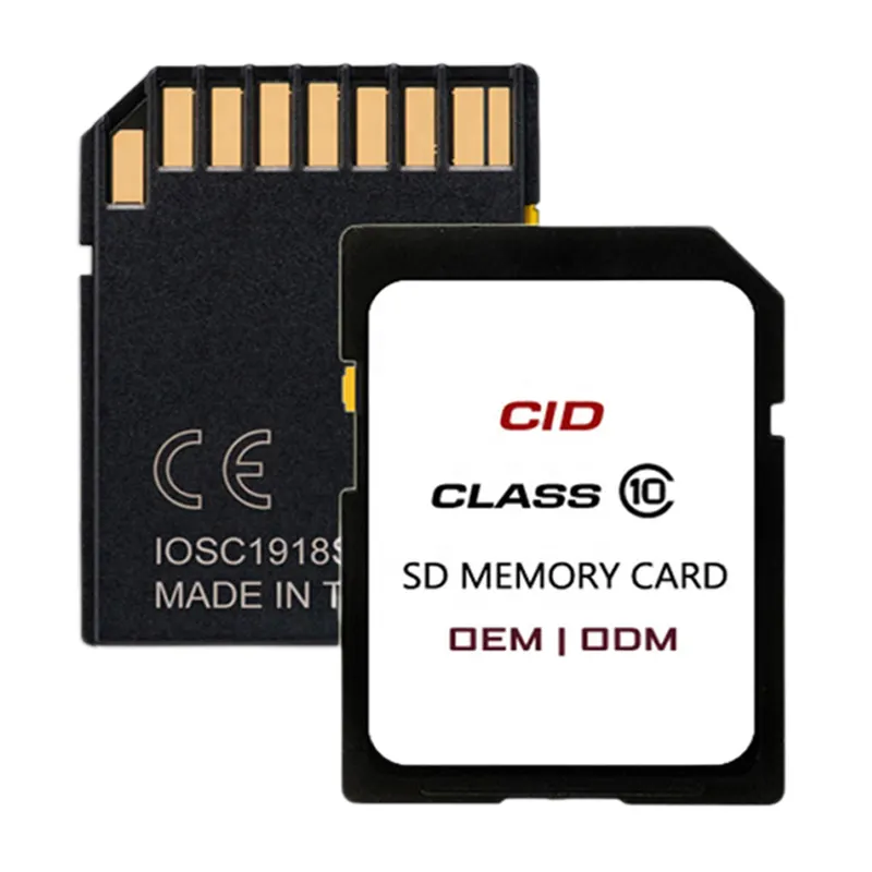 Original Chip Customized Your CID Changeable CID SD Card High Quality 8gb 16gb 32gb 64gb 128gb Custom CID Changed SD Card