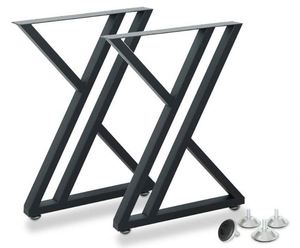 Pieds et bases de table à manger en fonte de métal modernes pour salon, chambre, bureau à domicile, hôtel, cuisine, école - Product Image 4