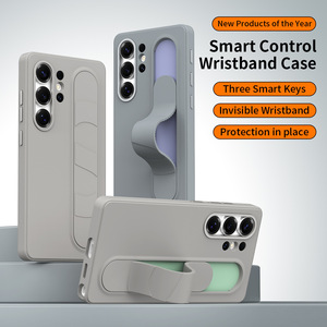 Nouvelle conception Bracelet intelligent en silicone avec bouton, étui de téléphone étanche pour <span class=keywords><strong>Samsung</strong></span> S26 Ultra S25 Ultra avec support à bandoulière - Product Image 2